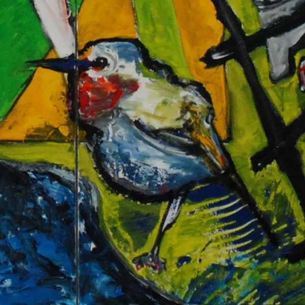 Le rouge-gorge - Elément 2