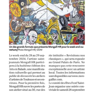 Revue de presse - La Dépêche 2024