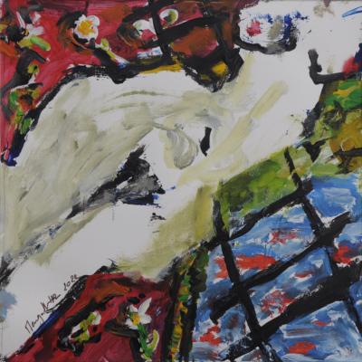 La dame et l'échelle