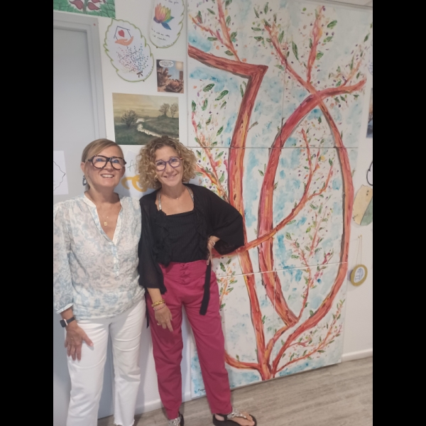 Arbre à sourires pour les 70 ans de l'ADPAM