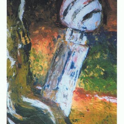 Tombe au pied de l'arbre / Grob uz drvo