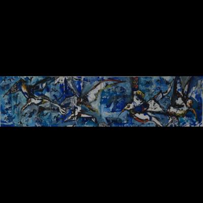 La tête dans le ciel, (partie haute)