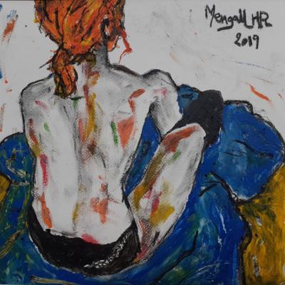 So nue Assise De Dos